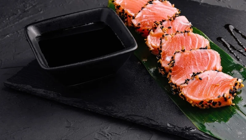 Tataki di salmone