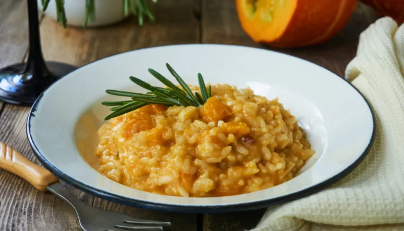 Risotto alla zucca cremoso come al ristorante